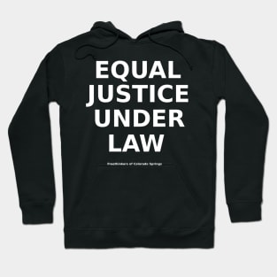 Equal Justice Under Law FCS-caps WhT-0 Hoodie